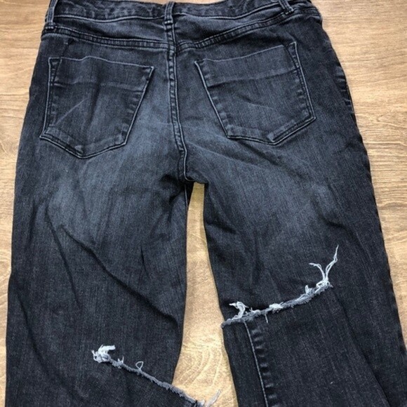 Mossimo high rise black distressed jegging sz 2/26 - Picture 6 of 6